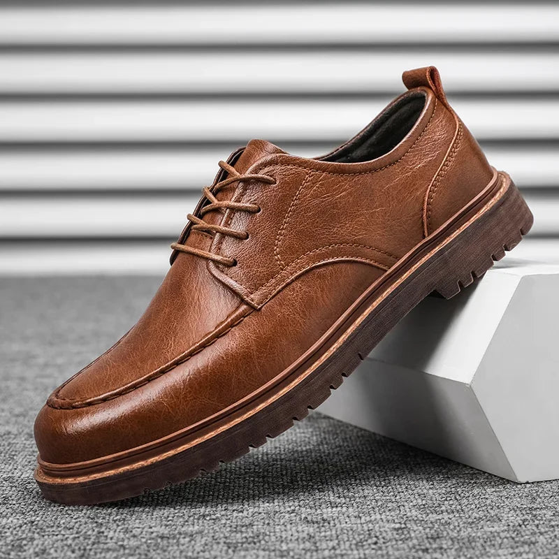 New Men Shoes Brogue Casual Shoes - Empire P.E