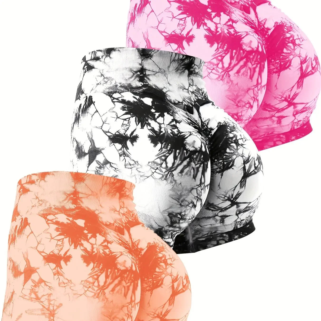 3-Pack Womens  Yoga Shorts
