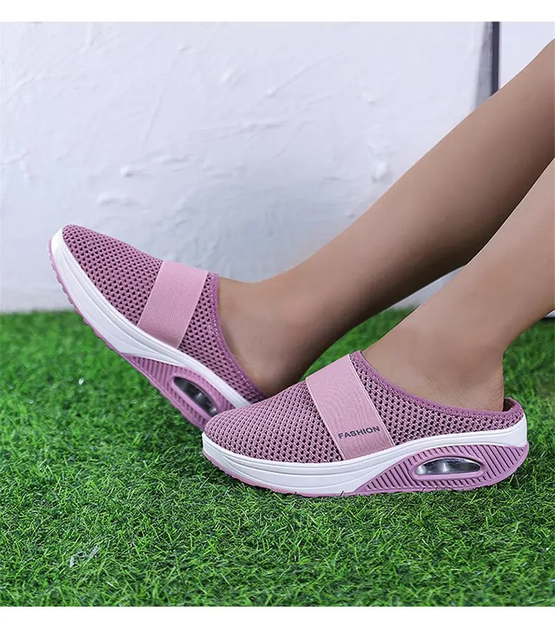 slip-ons without back female sneakers women's sport shoes professional running shoes black sports shoes skor walkx 1229 - Empire P.E