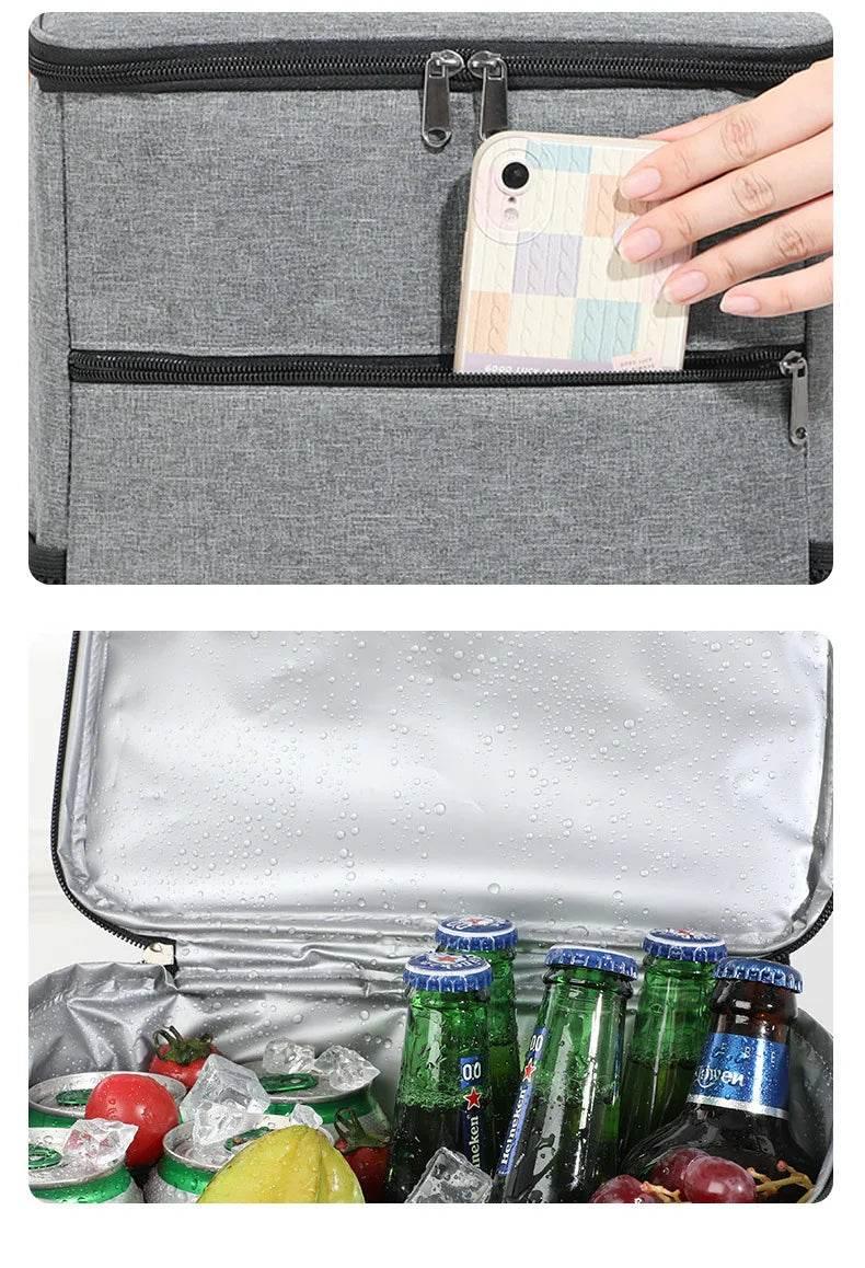 Outdoor Cooler Picnic Thermal Backpacks Insulated Bag Beach Sports Hiking Backpack Camping Lunch Travel Fridge Pouch Picnic Bag - Empire P.E