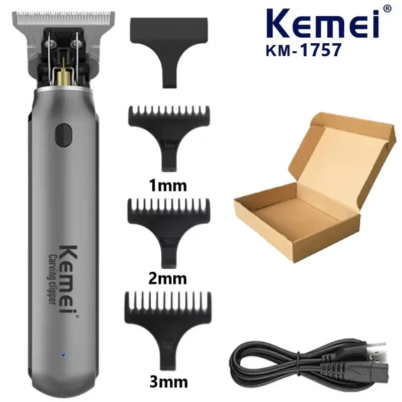 USB charging Zero-cut Blade Cordless Hair Trimmer - Empire P.E