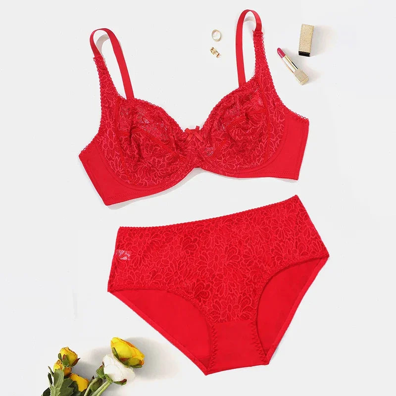 Women's Plus Size Lingerie Set Plain - Empire P.E