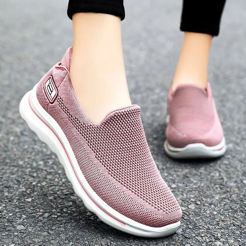 Women Summer Flying Weave Sneakers