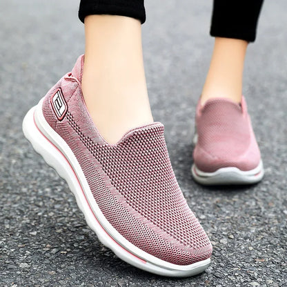 Women Summer Flying Weave Sneakers