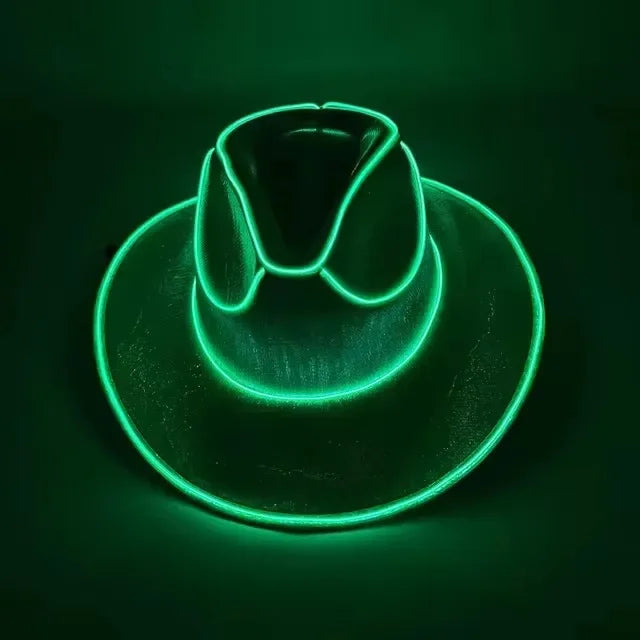 Lights Cowboy Cowgirl Hat with LED Light Up Cap - Empire P.E