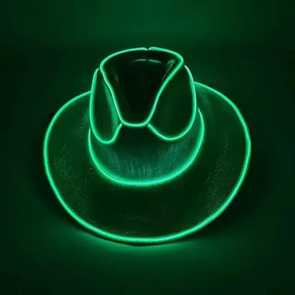 Lights Cowboy Cowgirl Hat with LED Light Up Cap - Empire P.E