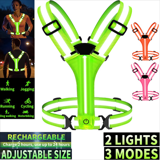 Adjustable Reflective Gear Security Vests