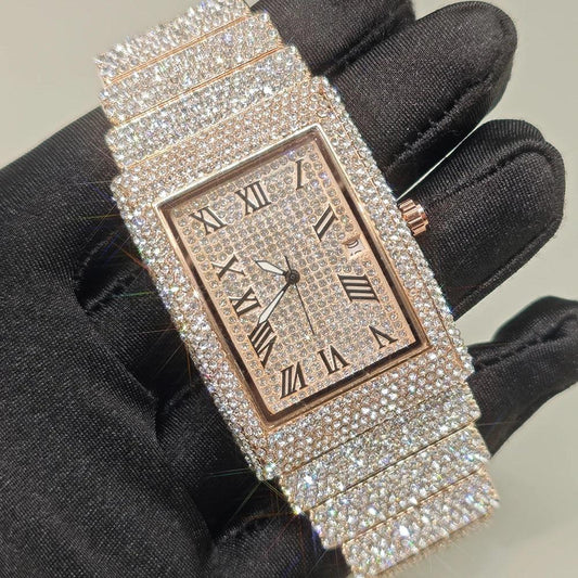 2025 Hot Luxury Brand Quartz Diamond Watch For Men - Empire P.E
