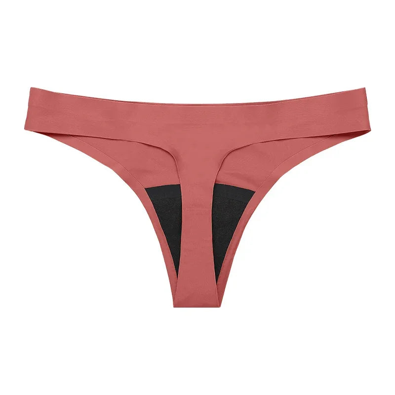 New Design Seamless Low Waist Leak Proof 4 Layer Menstrual Thong - Empire P.E