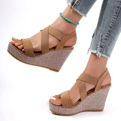 Women's Wedge Waterproof Thick-soled Sandals