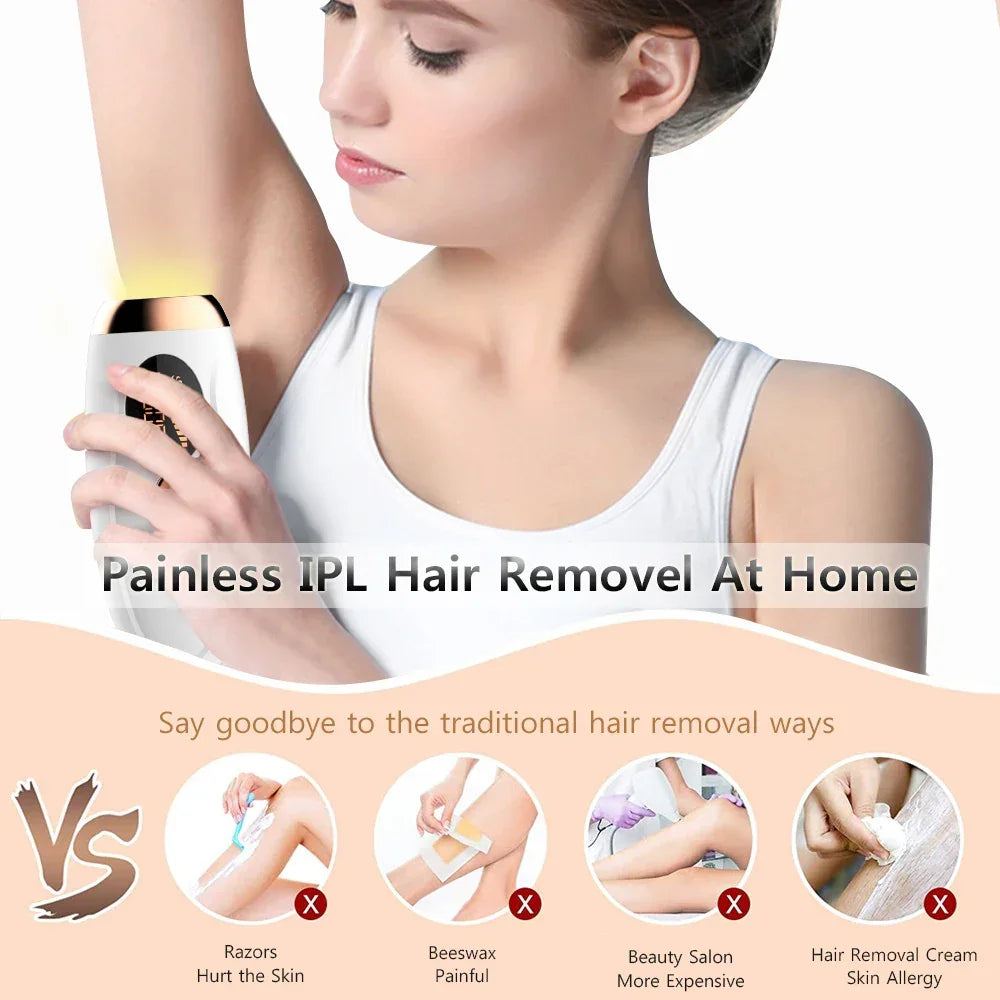 Permanent Laser Epilator Professional Painless Laser Hair Removal - Empire P.E