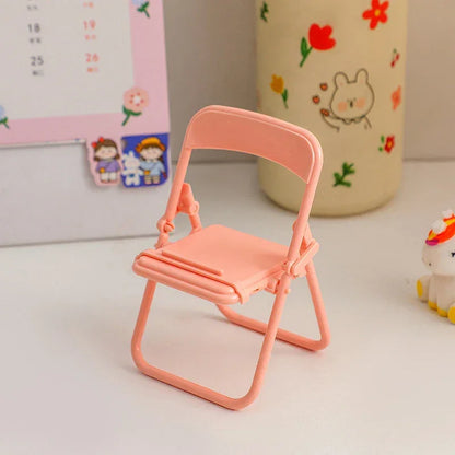 Mini Chair Shape Mobile Phone Stand