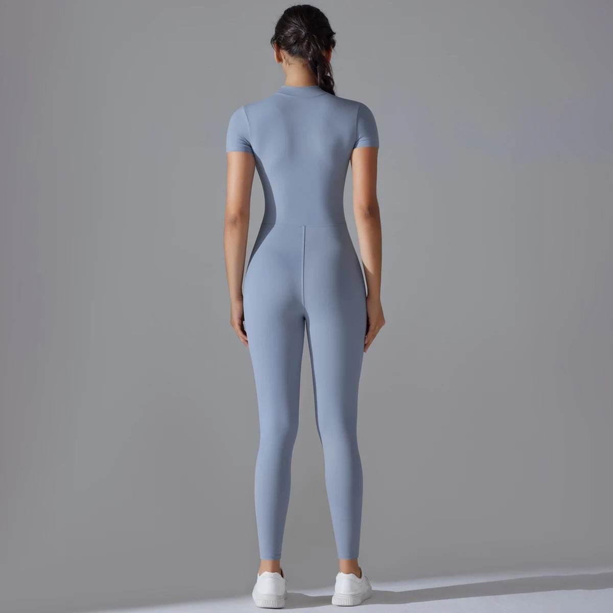 Women Bodysuits Fitness Sports Bodysuit Yoga Suit Breathable Quick Drying Sports Yoga Clothing Women's Gym Push Up Workout - Empire P.E