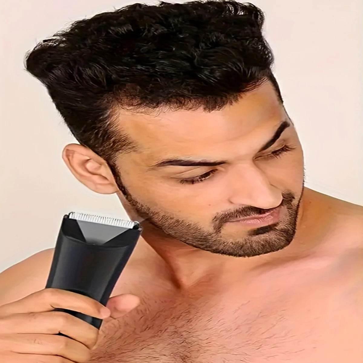 Man Body Hair Trimmer Epilator Groin Trimer For Man Beard Shaver Chest Hair Epilator Armpit Hair Shaver Arms Legs Hair Razors - Empire P.E