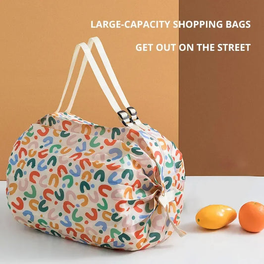 1pc Foldable Shopping Bag Eco-friendly Waterproof Portable Storage Bag - Empire P.E
