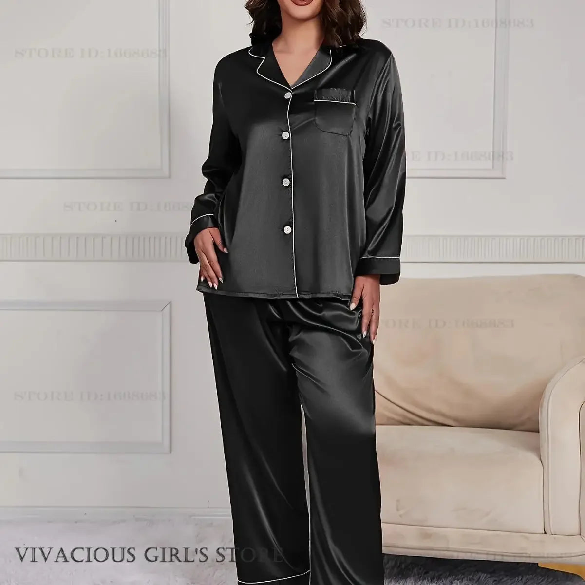 Overszie Women Pajamas Set - Empire P.E
