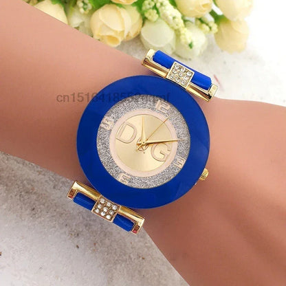 Womens Wristwatch Fashion Silicone Luxury