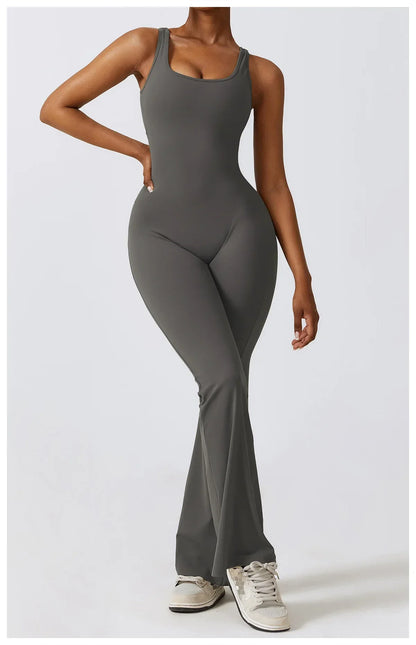V Jumpsuit Gym Set - Empire P.E