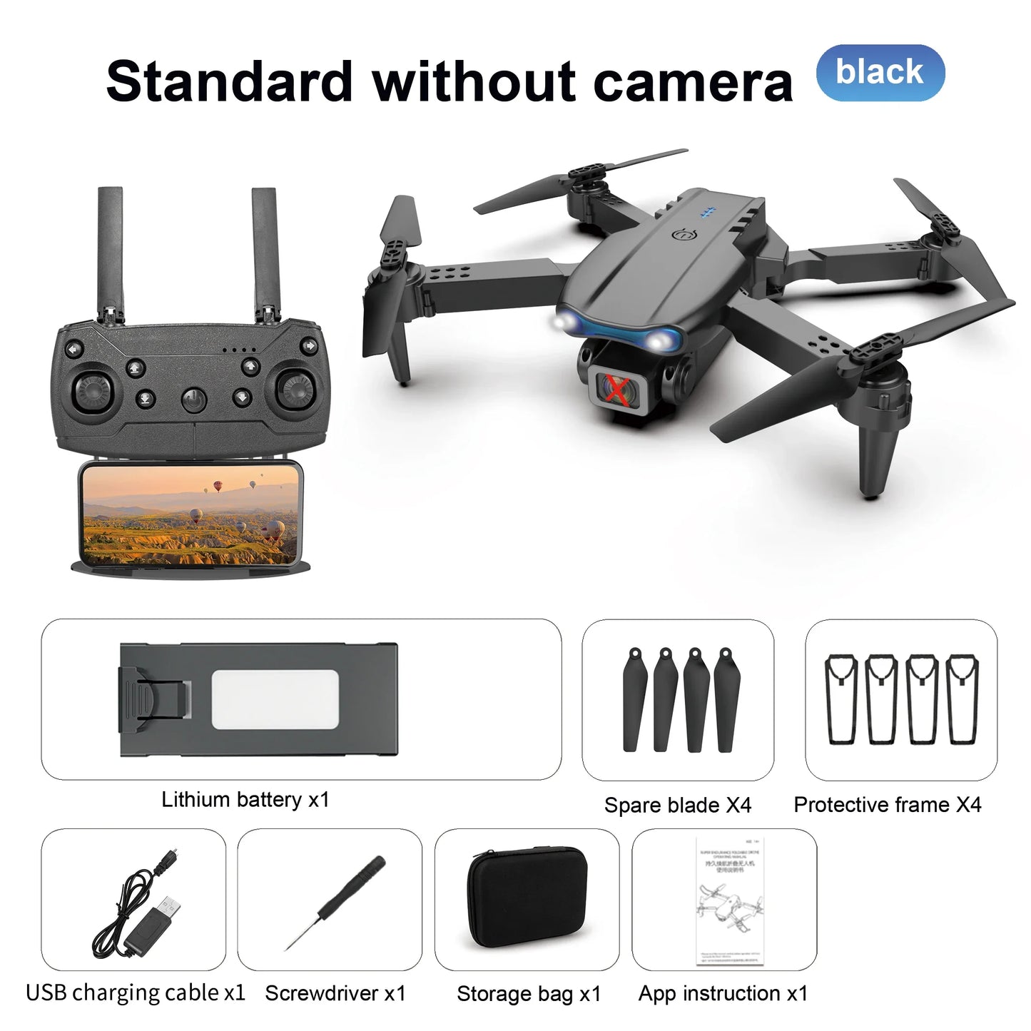 E99 Pro Drone with 4k Professional Camera