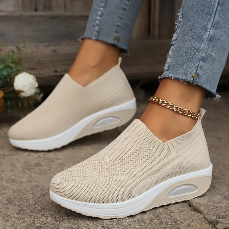 2025 Women's Solid Color Casual Shoes
