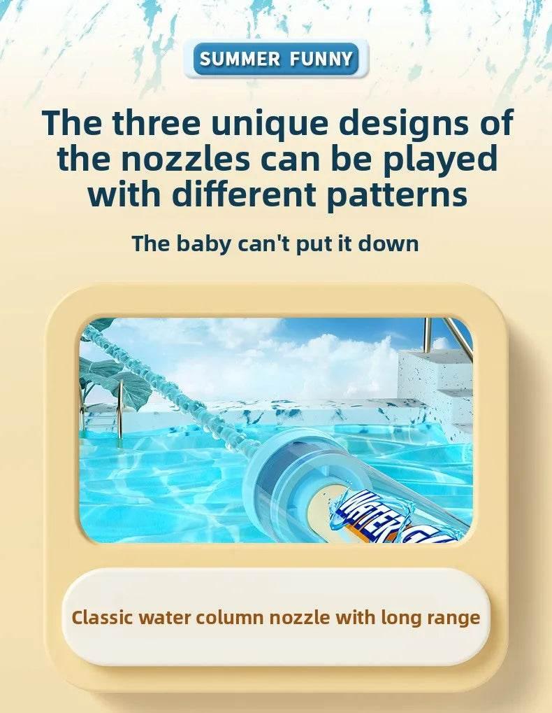 Fireworks Spray Water Pull-Back Water Gun Outdoor Splash Games for Pool Lawn Activities Kids Summer Interactive Water Spray Toys - Empire P.E