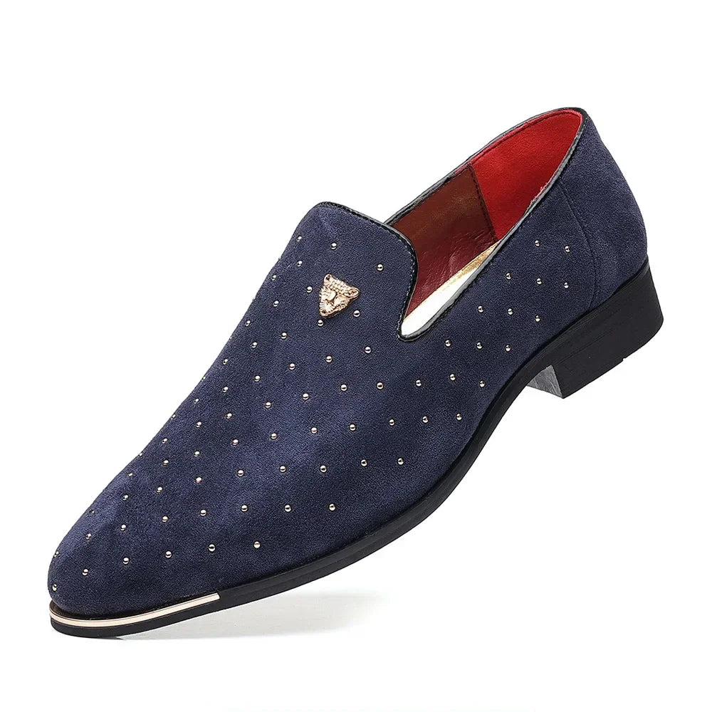 Men Loafers Leather Dress Shoes - Empire P.E