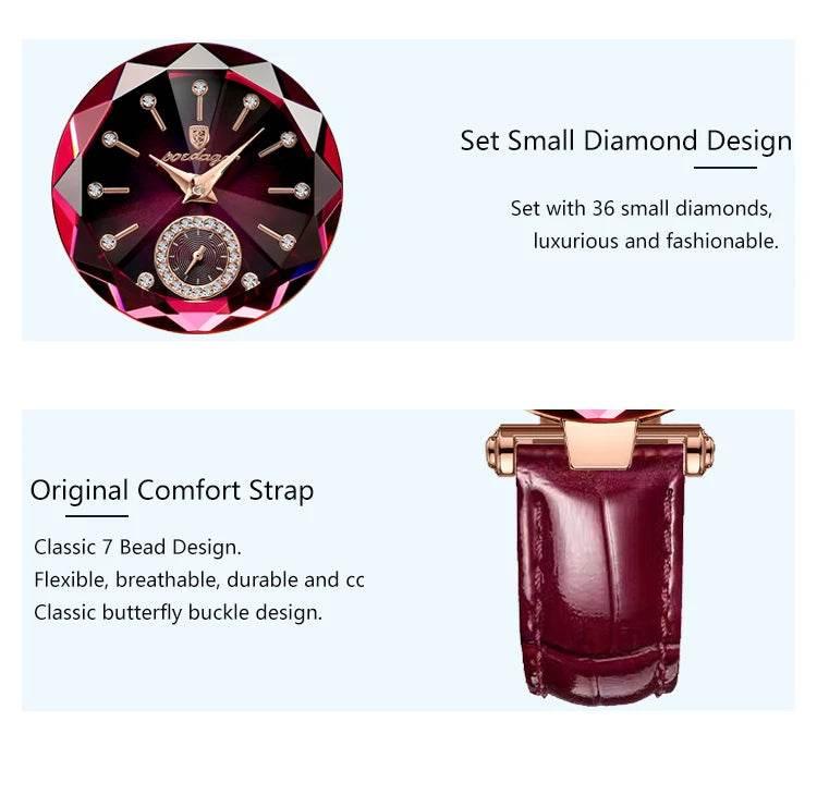 Top Luxury Watches For Women Waterproof Leather - Empire P.E