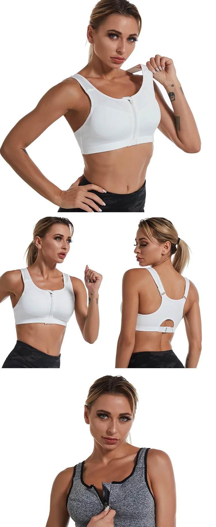 Fitness Women Sportswear Sports Bra Crop Top Feminine Sport Top Bras For Fitness Gym Female Underwear Running Push Up Brassiere - Empire P.E
