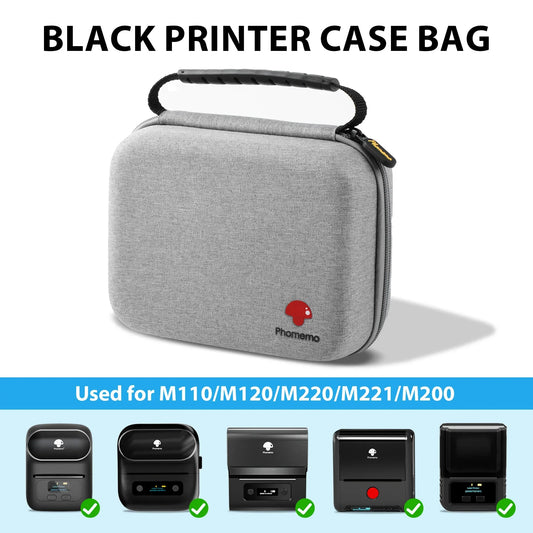 Label Printer Case Compatible Phomemo M220 M110 M221 M120 M200 Niimbot B1 B21 Portable Label Maker Holder Case - Empire P.E