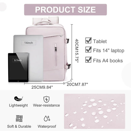 Women's Backpack Travel Suitcase Cabin Bag Aircraft - Empire P.E