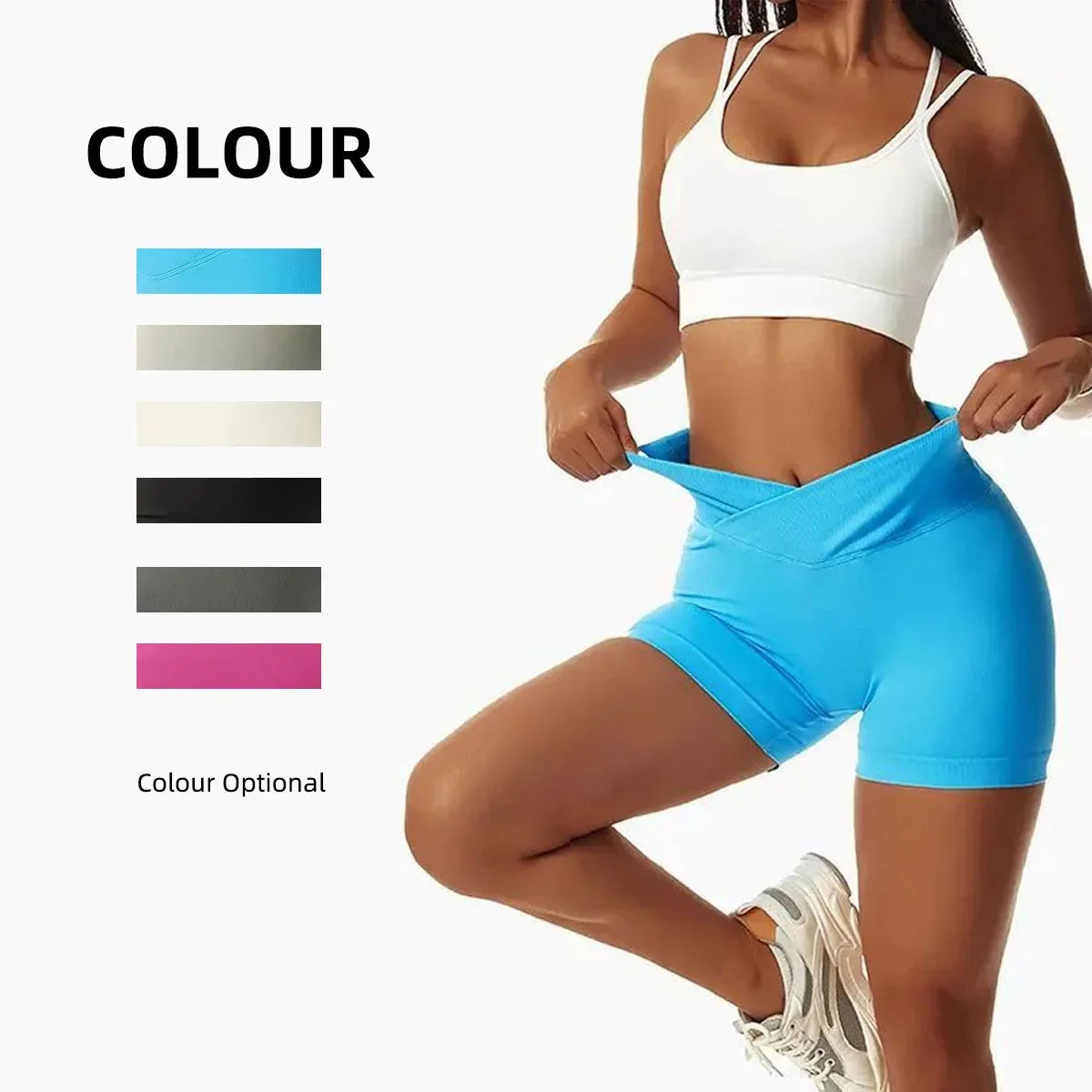 Women Scrunch Bum Gym Shorts