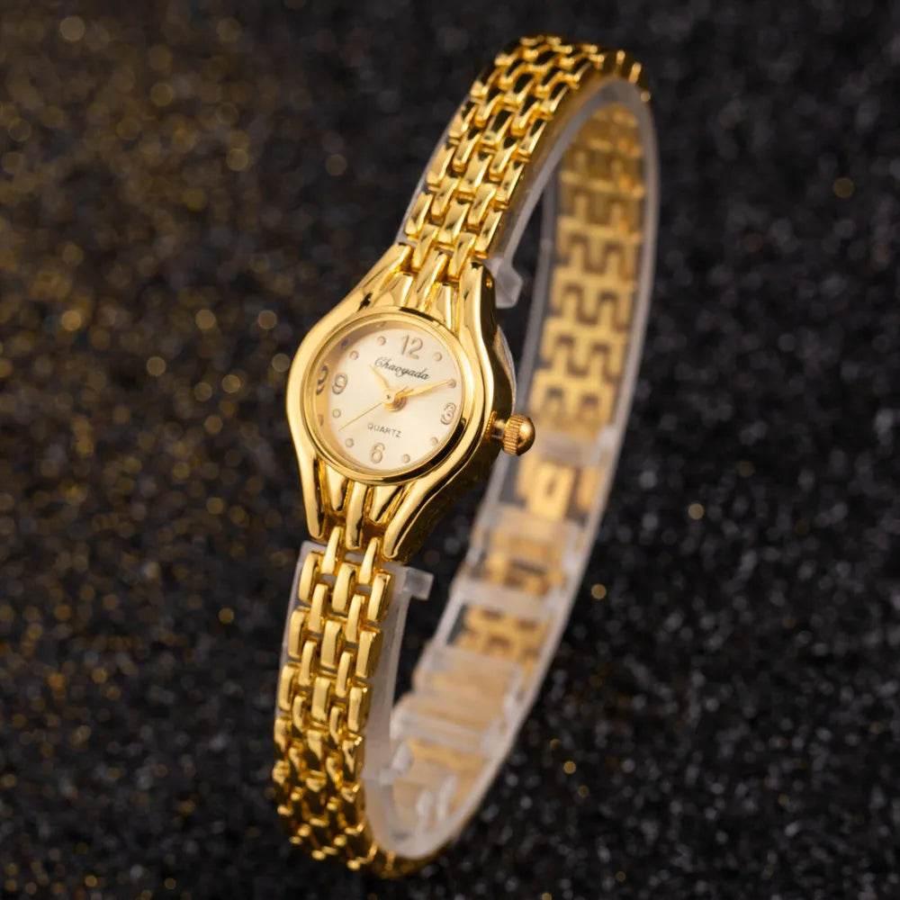 Fashion Women's Wristwatch Luxury Gold - Empire P.E