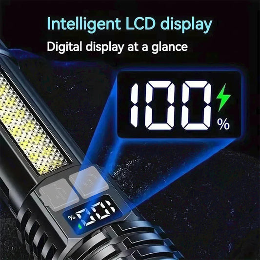 Rechargeable COB Flashlight
