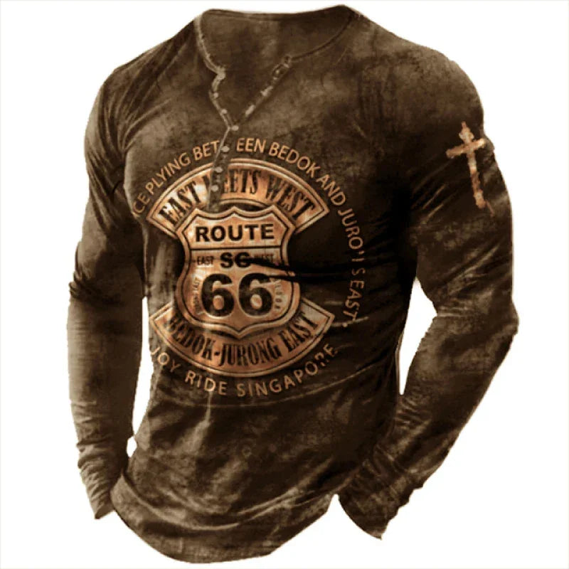 Men's Cotton Graphic T Shirts 3D Print - Empire P.E