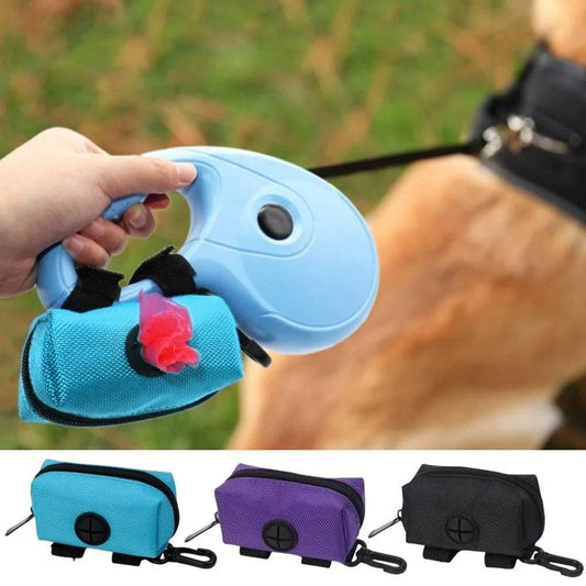 Pet Poop Bag Dispense Portable Adjustable Multifunctional Outdoor Cat and Dog Feces Bag Holder Dispenser Pet Cleaning Tools - Empire P.E