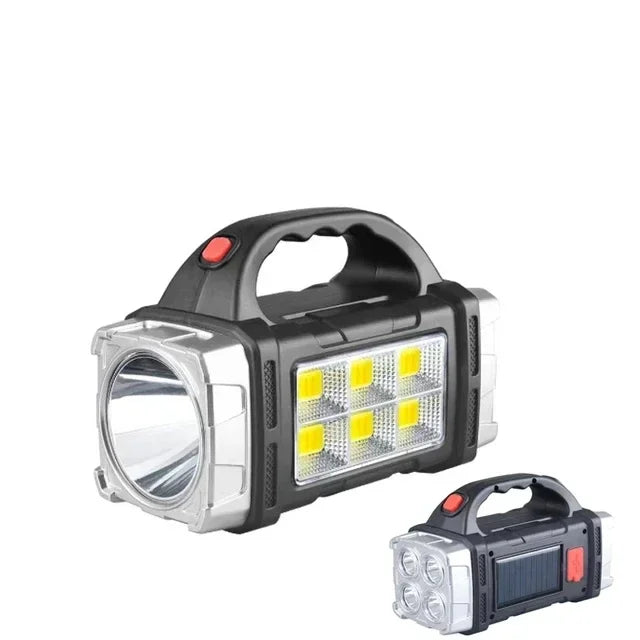 High Power Led Flashlights Camping Torch Work Light Solar Charge - Empire P.E