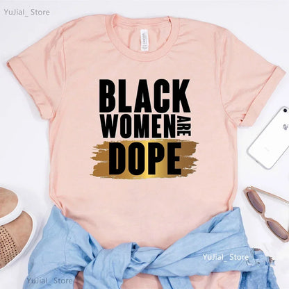 Black Girl Is Beautiful Magic T Shirt - Empire P.E