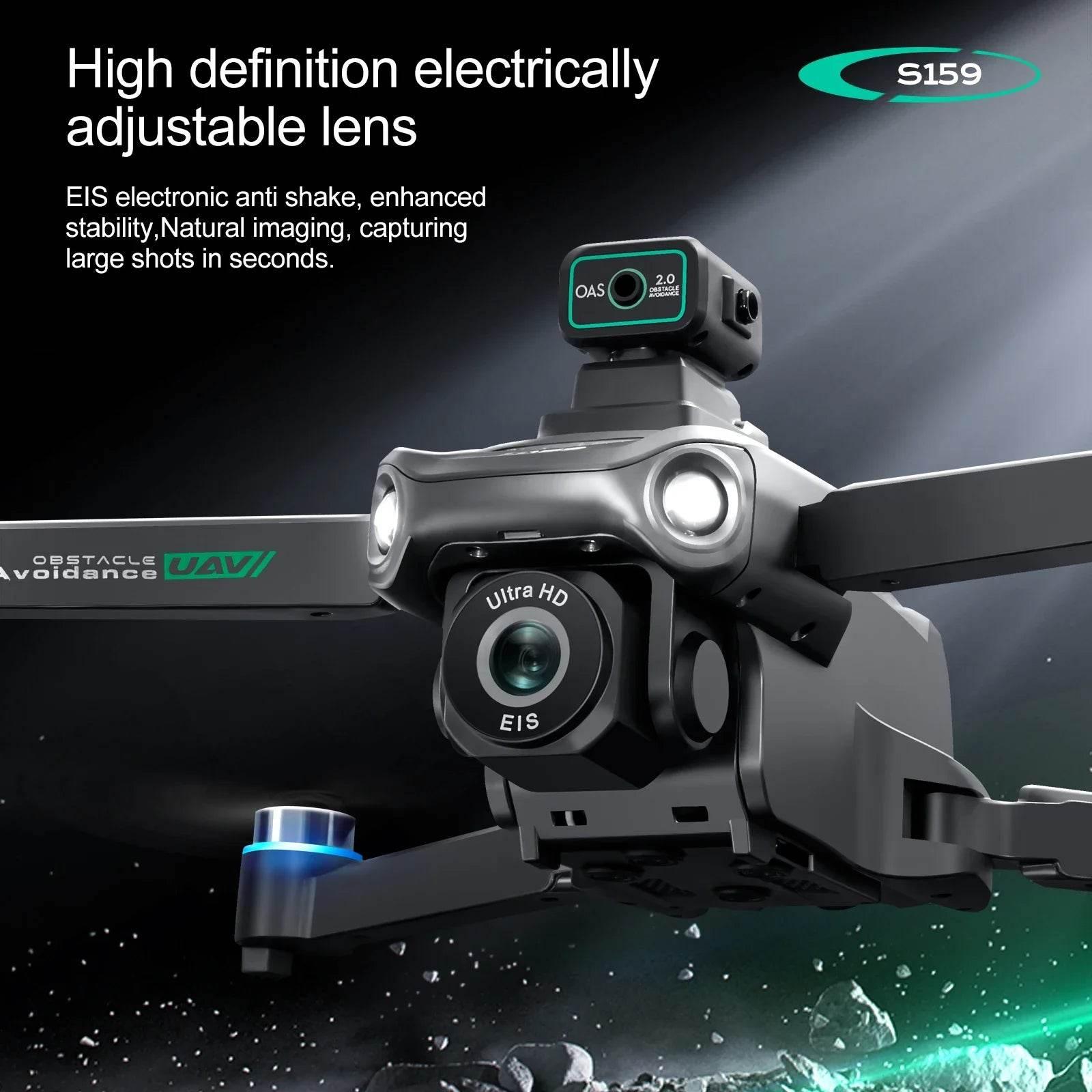 2024 New S Drone Professional 8k Camera Four-Axis Aerial Photography with Screen Remote Control 5G WIFI GPS FPV Dron RC 5000M - Empire P.E
