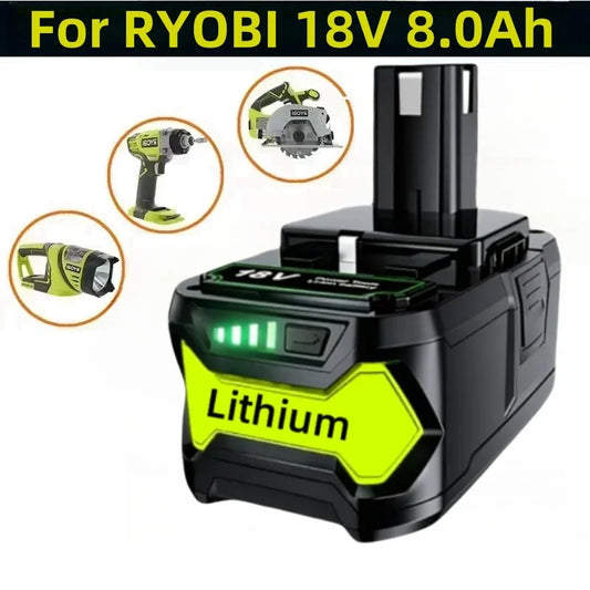 18V 8.0Ah Rechargeable Lithium Battery - Empire P.E