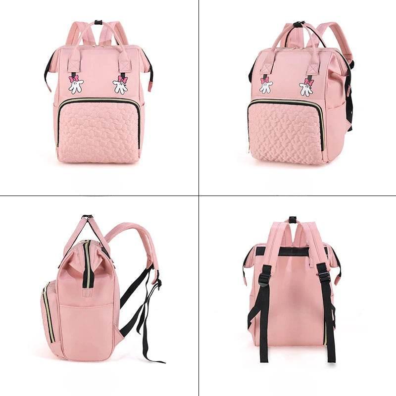 Personalized Name Mommy Bag Multi-functional Double Shoulder Storage Diaper Backpack for Outdoor Traveling Mom Gift - Empire P.E