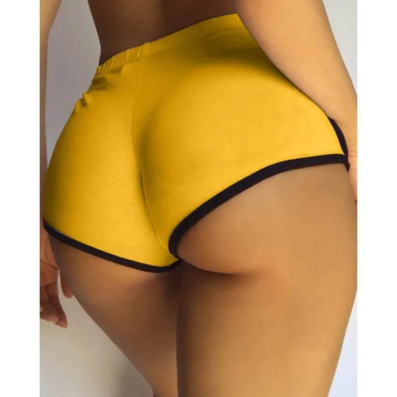 Tie-Dyed Women Gym Jogging Yoga Shorts Leggings Breathable Women's Yoga Short Sports Fitness Solid Color Thin Skinny Shorts - Empire P.E