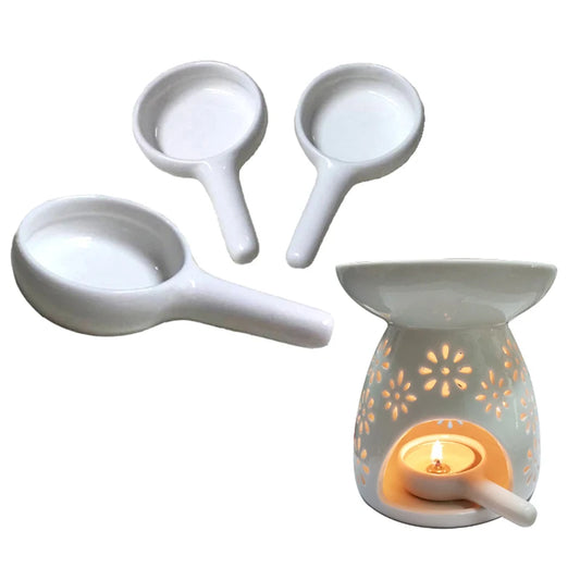 Ceramic Candle Holder Wax Melt Oil Burner Diffuser