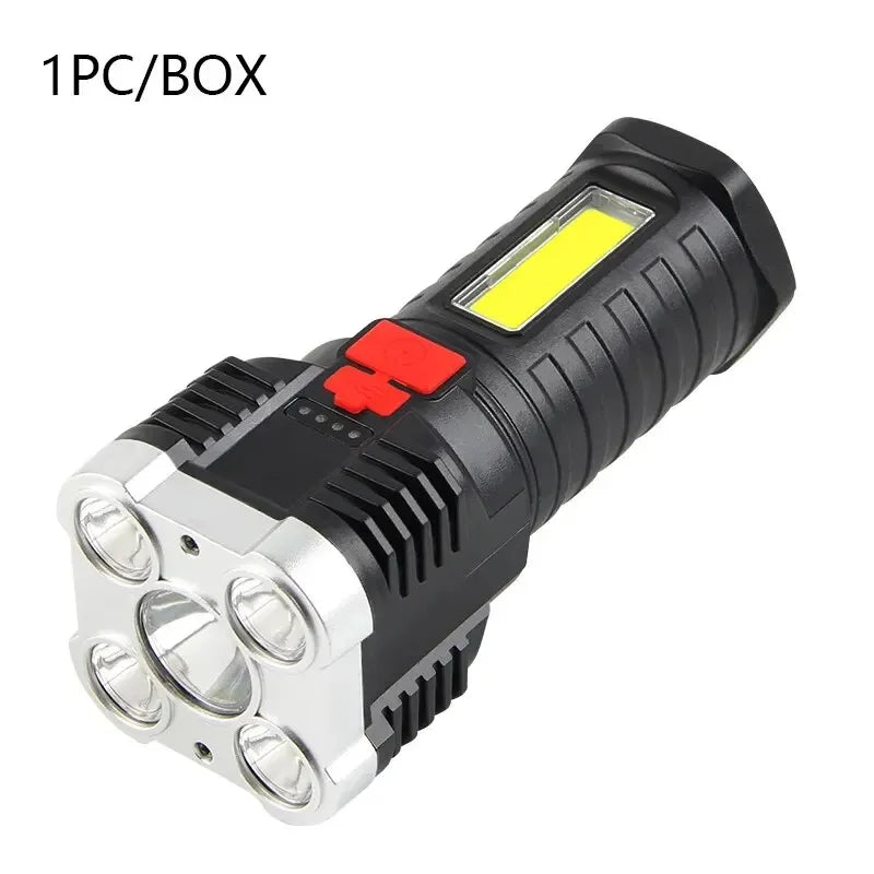5LED High Power Led Flashlights Rechargeable - Empire P.E