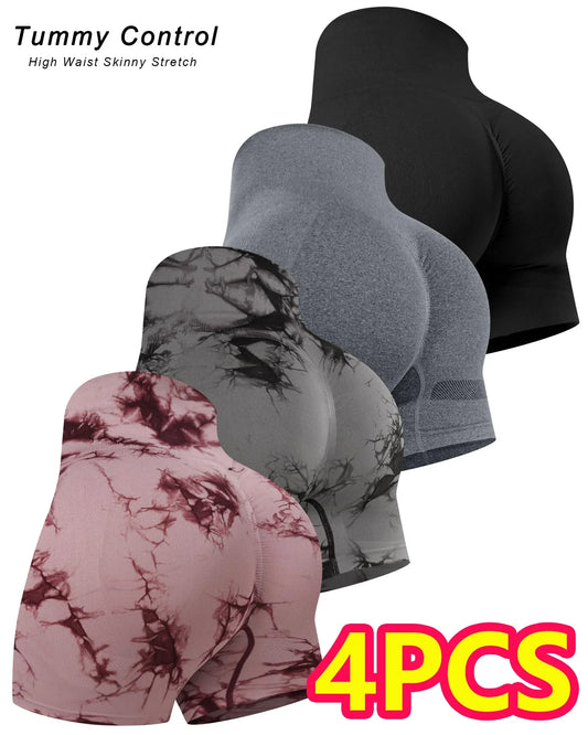 2024 4PCS Women's Fitness  Pants