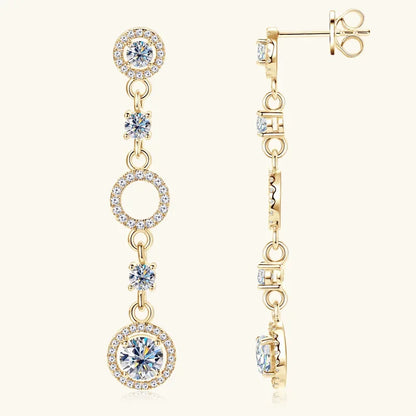 Moissanite Stud Earrings for Women - Empire P.E