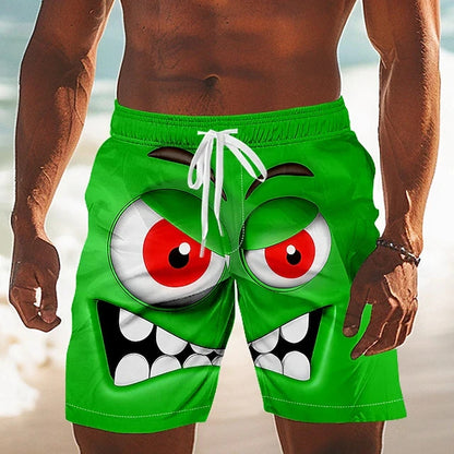 Men's 3D Print Board Shorts