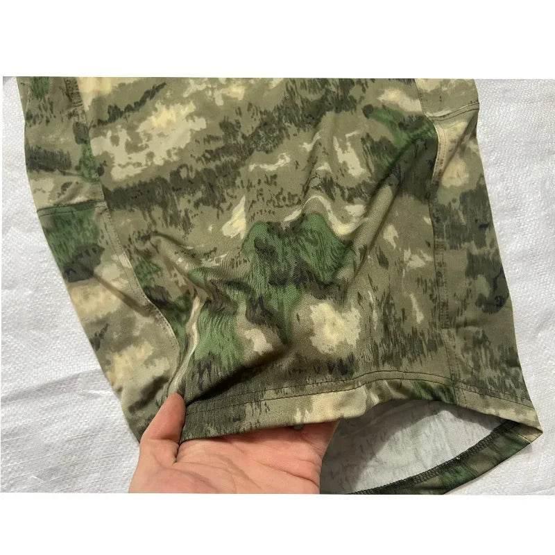 Tactical Shirts Combat Shirt Men Clothing Long Sleeve T-Shirts Breathable Airsoft T-shirt Camo Quick-dry Paintball T-Shirt Tops - Empire P.E