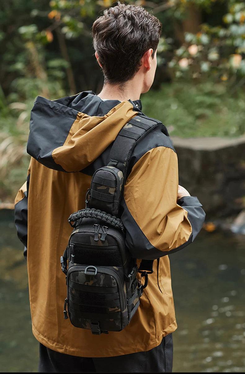 Camping Chest Bag Tactical Backpack for Men Sport Shoulder - Empire P.E
