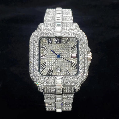 Luxury Original Brand Men Watch Bling Diamond - Empire P.E