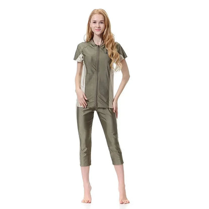 Women’s Three-piece Muslim SwimSuit 